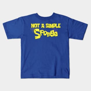 (Just a) Simple Sponge Kids T-Shirt